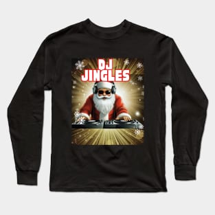 DJ Jingles Father Christmas Long Sleeve T-Shirt